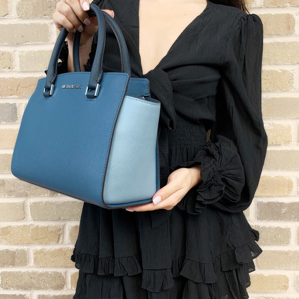 Gaby’sBags👜💕-NWT Michael Kors Satchel Crossbody - Picture 2 of 5